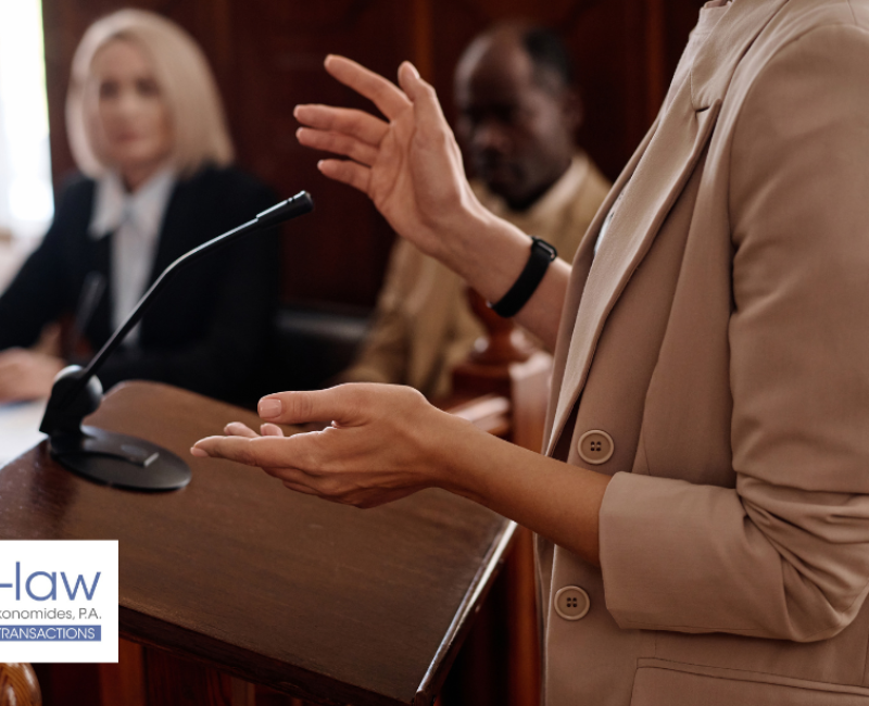 lawyer inside court room